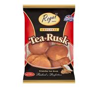 Regal Crispy Rusks | Crispy, Buttery, & Delicious | Perfect for Tea Time (6 Pack, Crunchy Tea Rusk)