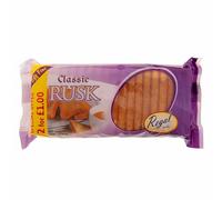Regal Food Classic Rusk -200g Rich Tea Biscuits -Twice Baked Crispy Tea Rusk