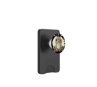 Regal Frog with Crown for a Noble Look PopSockets PopWallet for MagSafe