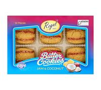 Regal Jam & Coconut Butter Cookies 12pcs