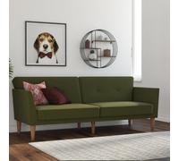 Novogratz Ng Regal Sofa Bed Green Linen, Green