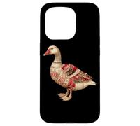 Regal Patchwork Goose Victorian Farmhouse Style Case for iPhone 15 Pro