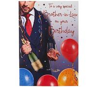 Regal Publishing Birthday Card Brother in Law - 9 x 6 inches C80434
