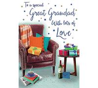 Regal Publishing Birthday Card Great Grandad - 9 x 6 inches