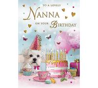 Regal Publishing Birthday Card Nanna - 9 x 6 inches