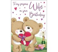 Regal Publishing Birthday Card Wife - 9 x 6 inches, C80023