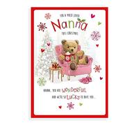 Regal Publishing Character Christmas Card Nanna - 9 x 6 inches