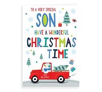 Regal Publishing Character Christmas Card Son - 9 x 6 inches