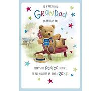 Regal Publishing Character Father's Day Card Grandad - 9 x 6 inches