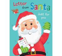 Regal Publishing Christmas Card Juvenile Letter From Santa Cute Santa - 8 x 6 inches