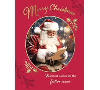 Regal Publishing Christmas Card Merry Christmas Open Card - 8 x 6 inches