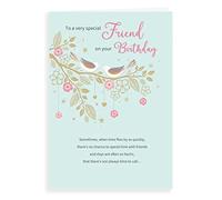 Regal Publishing Classic Birthday Card Friend - 9 x 6 inches