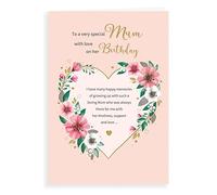 Regal Publishing Classic Birthday Card Mum - 9 x 6 inches
