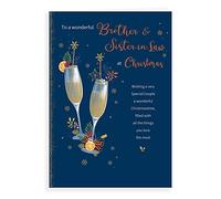 Regal Publishing Classic Christmas Card Brother & Sister In Law - 9 x 6 inches, C85510