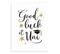 Regal Publishing Classic Good Luck Card Good luck at Universtiy - 8 x 6 inches