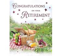 Regal Publishing Congratulation on your Retirement Card - 8 x 6 inches