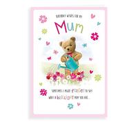 Regal Publishing Cute Birthday Card Mum - 9 x 6 inches