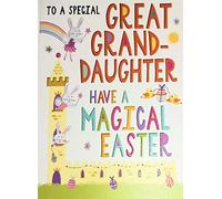 Regal Publishing Easter Card Great Granddaughter - 8 x 6 inches (C88371)