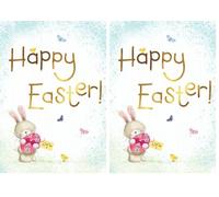 Regal Publishing Easter Card, Open Happy Easter - 7 x 5 inches (Pack of 2)