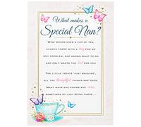 Regal Publishing Heartfelt Wishes Sentimental Birthday Card Nan - 9 x 6 inches, C80684, Pink