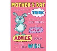 Regal Publishing Humour Funny Mother's Day Card - 9 x 6 inches