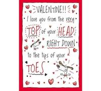 Regal Publishing Humour Valentine's Card Open - 9 x 6 inches