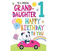 Regal Publishing Juvenile Birthday Card Age 1 Granddaughter - 9 x 6 inches