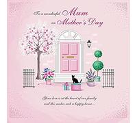Regal Publishing Luxury Mother's Day Card Mum - 223 mm sq, Pink