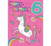 Regal Publishing Milestone Age Birthday Card Age 6 F - 8 x 6 inches