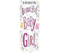 Regal Publishing Modern Beautiful Baby Girl Birth - 8 x 6 inches