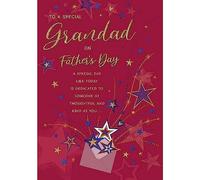 Regal Publishing Modern Father's Day Card Grandad - 9 x 6 inches (C88405)