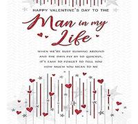 Regal Publishing Modern Valentine's Card Man in My Life - 9 x 6 inches