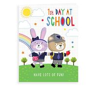 Regal Publishing New School Card First Day At School - 8 x 6 inches