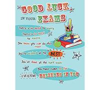 Regal Publishing Occasion Card Good Luck Exam - 8 x 6 inches