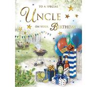 Regal Publishing Special Uncle Birthday Card BBQ - 8 x 6 inches