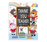 Regal Publishing Thank You Card Thank You Teacher - 8 x 6 inches