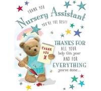 Regal Publishing Thank You Nursery Assistant Card Teacher - 8 x 6 inches