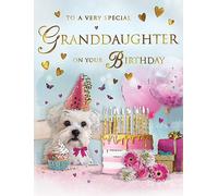 Regal Publishing Traditional Birthday Card Dog - 8 x 6 inches - Piccadilly Greetings