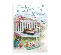 Regal Publishing Traditional Birthday Card Nan - 9 x 6 inches