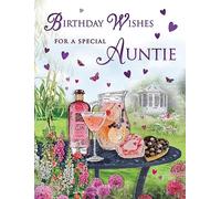 Regal Publishing Traditional Birthday Card Special Auntie - 8 x 6 inches - Piccadilly Greetings