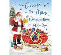 Regal Publishing Traditional Christmas Card Across The Miles - 8 x 6 inches
