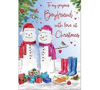 Regal Publishing Traditional Christmas Card Boyfriend - 9 x 6 inches, C85277