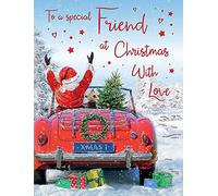 Regal Publishing Traditional Christmas Card Friend - 8 x 6 inches - Regal Publishing