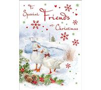 Regal Publishing Traditional Christmas Card Friends - 9 x 6 inches