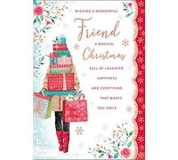 Regal Publishing Traditional Christmas Card Sister & Brother in Law - 9 x 6 inches