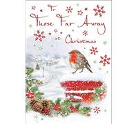Regal Publishing Traditional Christmas Card Those Faraway - 9 x 6 inches