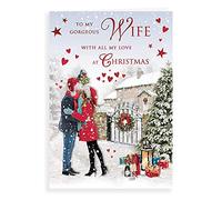 Regal Publishing Traditional Christmas Card Wife- C85471, Multi-color, 9 x 6 inches