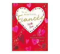 Regal Publishing Valentines Day Card Fiancee - 12 x 9 inches, C88302