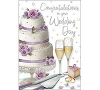 Regal Publishing Wedding Card - 9 x 6 inches