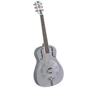 Regal RC-1 Metal Body Style-O Duolian Guitar - Brushed Nickel-Plated Steel